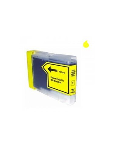 CARTUCHO COMPATIBLE  BROTHER LC1000/LC970  AMARILLO