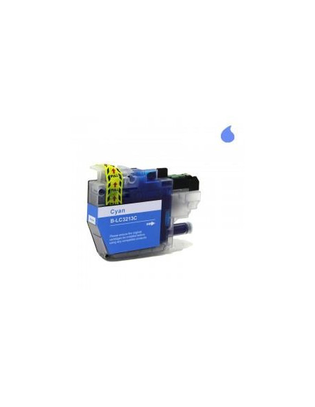 CARTUCHO COMPATIBLE BROTHER LC3213 CYAN