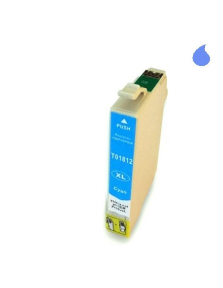 CARTUCHO COMPATIBLE  EPSON T18XL CYAN T1812