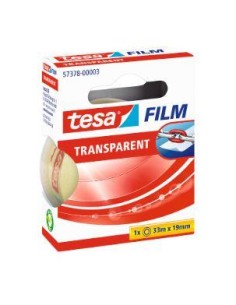 CINTA ADHESIVA TRANSPARENTE 33x19 TESA 57378-0003-01