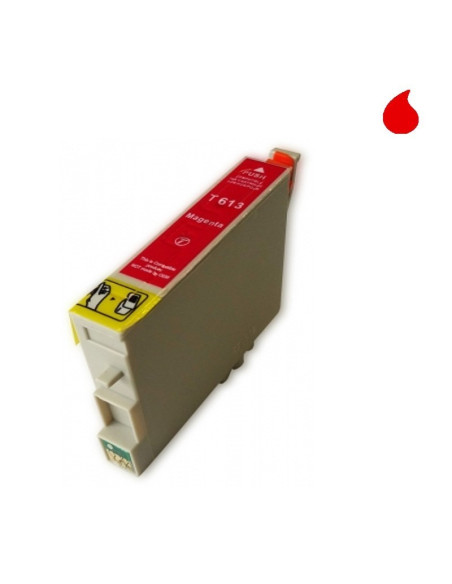 CARTUCHO COMPATIBLE EPSON T0613 MAGENTA