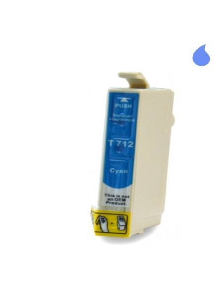 CARTUCHO COMPATIBLE EPSON T0712 CYAN