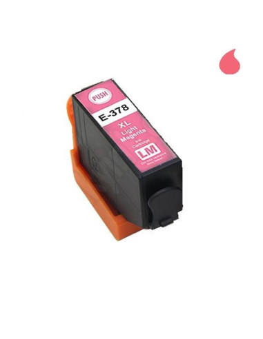 CARTUCHO COMPATIBLE EPSON 378XL MAGENTA CLARO T3786 / T3796