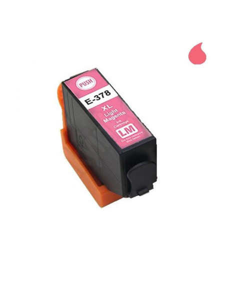 CARTUCHO COMPATIBLE EPSON 378XL MAGENTA CLARO T3786 / T3796