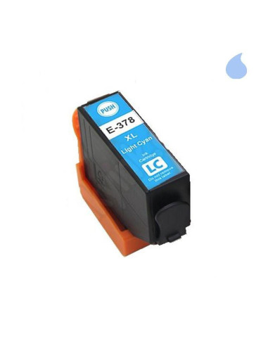 CARTUCHO COMPATIBLE EPSON 378XL CYAN CLARO T3785 / T3795