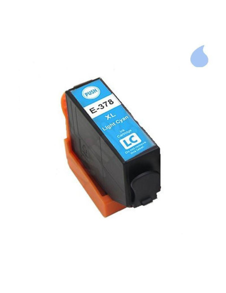 CARTUCHO COMPATIBLE EPSON 378XL CYAN CLARO T3785 / T3795
