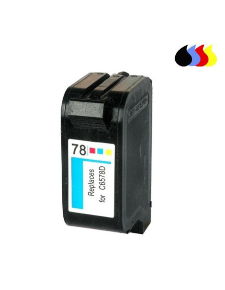 CARTUCHO COMPATIBLE  HP 78D COLOR C6578A