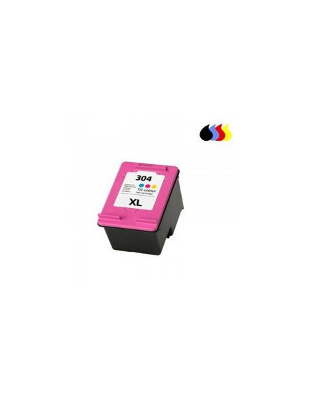 CARTUCHO COMPATIBLE HP 304XL COLOR  N9K07AE