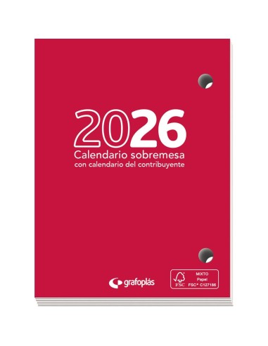 TACO CALENDARIO 2026 GRAFOPLAS 09121600