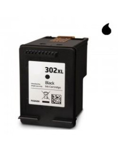 CARTUCHO  COMPATIBLE HP 302XL NEGRO F6U68AE