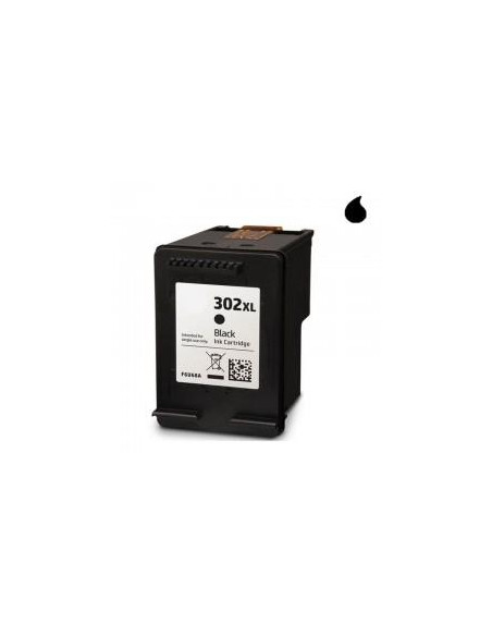 CARTUCHO  COMPATIBLE HP 302XL NEGRO F6U68AE