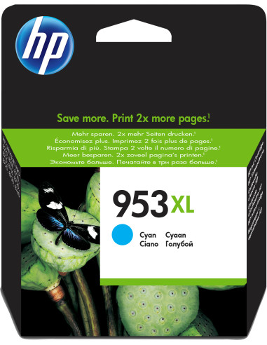 HP Oficejet Pro 7730/8710/8720/8730/8740  Cartucho Cian nº953XL 1450pag