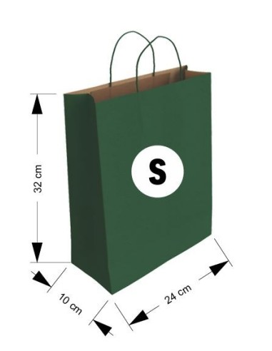 BOLSA KRAFT NATURAL ANDINA  TAMAÑO S  02103008