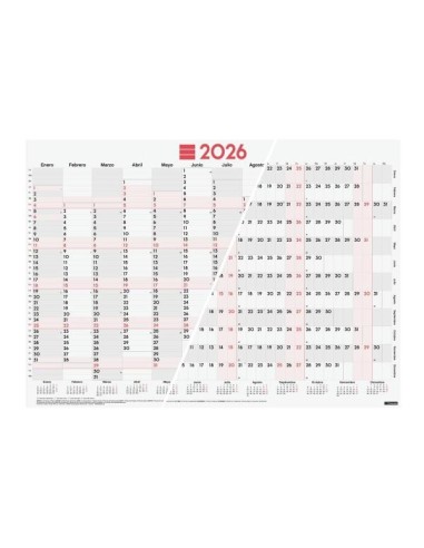 POSTER PLANIFICADOR MIXTO 2026 FINOCAM 780360026