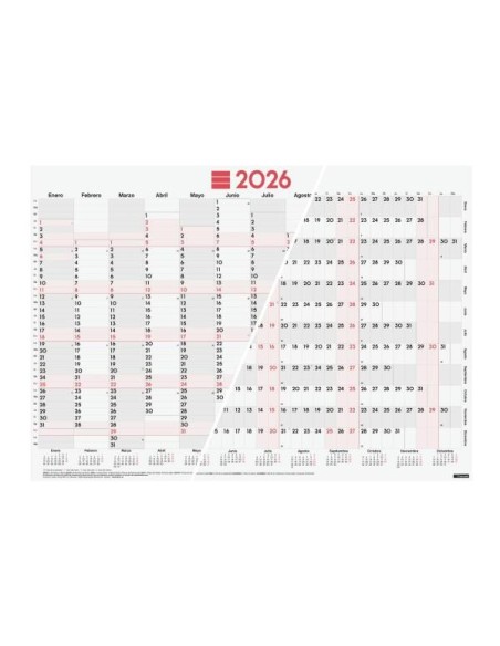 POSTER PLANIFICADOR MIXTO 2026 FINOCAM 780360026