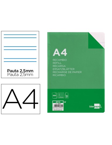 RECAMBIO FOLIO 4 TALADROS PAUTA 3.5 CSUR-27780