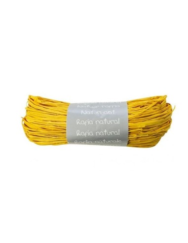 MADEJA RAFIA NATURAL AMARILLO 50G EXACLAIR 196015C