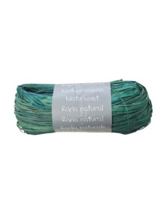 MADEJA RAFIA NATURAL TURQUESA 50G EXACLAIR 196025C