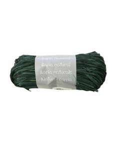 MADEJA RAFIA NATURAL VERDE PINO 50G EXACLAIR 196074C