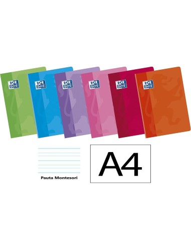 LIBRETA OXFORD A4 GRAPADA 48H  90GR PAUTA MONTESORI HAMELIN 2877054/100102810