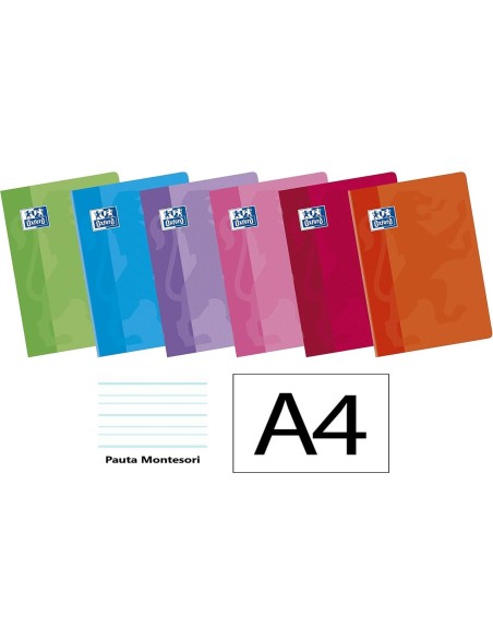 LIBRETA OXFORD A4 GRAPADA 48H  90GR PAUTA MONTESORI HAMELIN 2877054/100102810