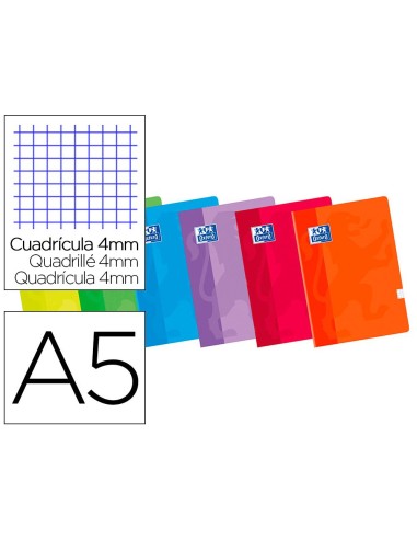 LIBRETA OXFORD 4º GRAPADA 48H 90GRS C/4 HAMELIN 100105702