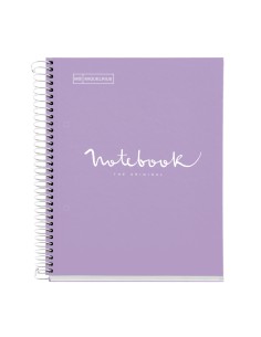 CUADERNO NOTEBOOK 5  EMOTIONS A5 120H  TAPA DURA 90 GR  LAVANDA 46092