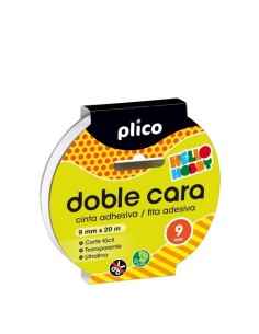 CINTA DOBLE CARA 9 MM PLICO-13311