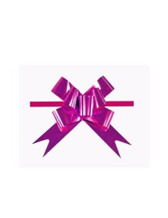 LAZO RAPIDO 32MM METALIZADO BOLSA 20u BORGOÑA PRYSE 3260004 POR UNIDAD