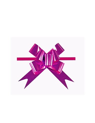 LAZO RAPIDO 32MM METALIZADO BOLSA 20u BORGOÑA PRYSE 3260004 POR UNIDAD