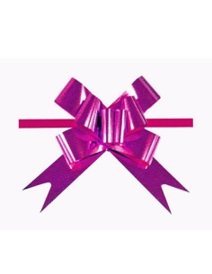 LAZO RAPIDO 50MM METALIZADO BOLSA 20u BORGOÑA PRYSE 3260034-1 POR UD