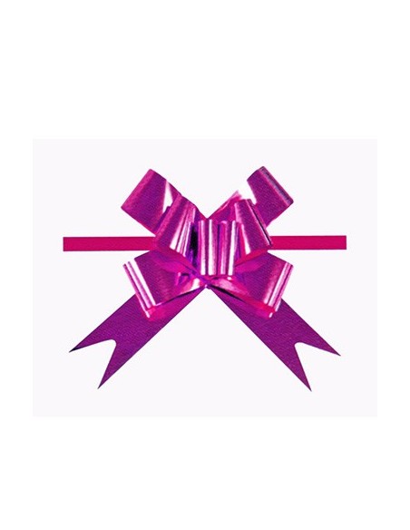 LAZO RAPIDO 50MM METALIZADO BOLSA 20u BORGOÑA PRYSE 3260034-1 POR UD