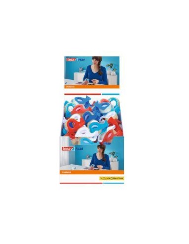 FIXO ESCOLAR TESA TRANSPARENTE CON PORTARROLLOS 57383-00000-03