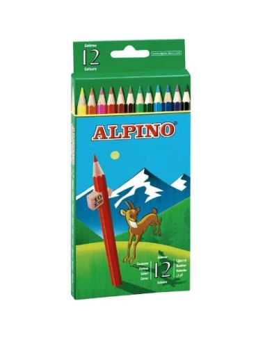 LAPICES ALPINO 12 COLORES MASATS AL010654