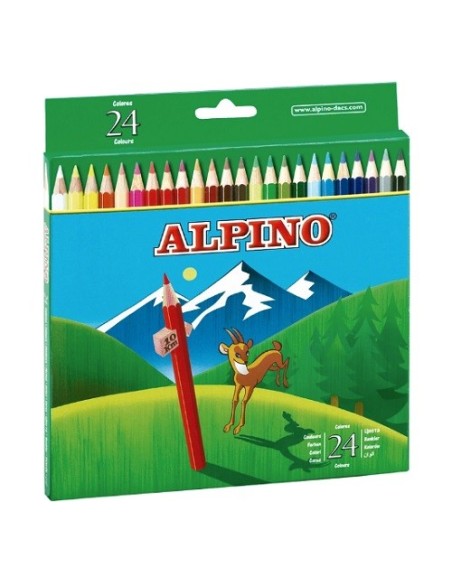 LAPICES ALPINO 24 COLORES MASATS AL010658