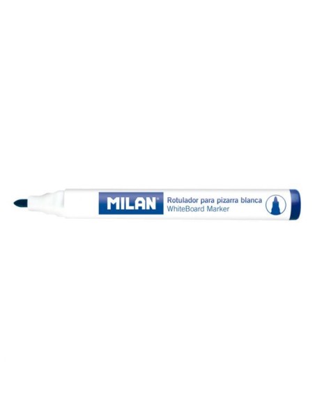 ROTULADOR PIZARRA PUNTA REDONDA AZUL MILAN 16529121 (12)