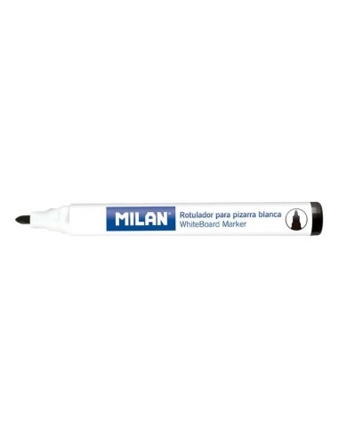 ROTULADOR PIZARRA PUNTA REDONDA NEGRO MILAN 16529122 (12)