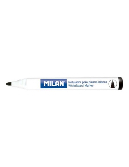ROTULADOR PIZARRA PUNTA REDONDA NEGRO MILAN 16529122 (12)