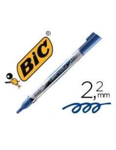 ROTULADOR VELLEDA TINTA LIQUIDA PIZARRA BLANCA POCKET PUNTA MEDIA 4.2 mm. AZUL BIC 902087 (12)