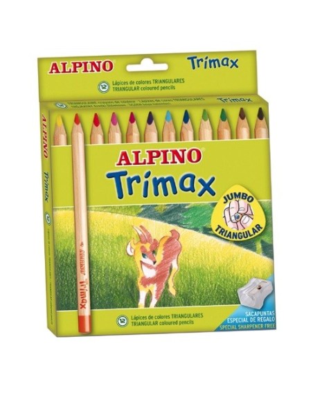 LAPICES TRIMAX ALPINO C/12 MASATS AL000113