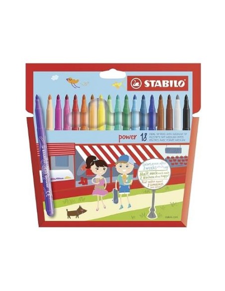 ROTULADORES POWER MAX STABILO 12  REF 980/12-01