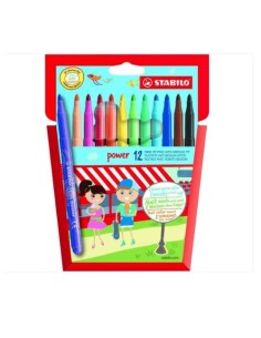 ROTULADOR POWER STABILO CAJA 12 REF 280/12