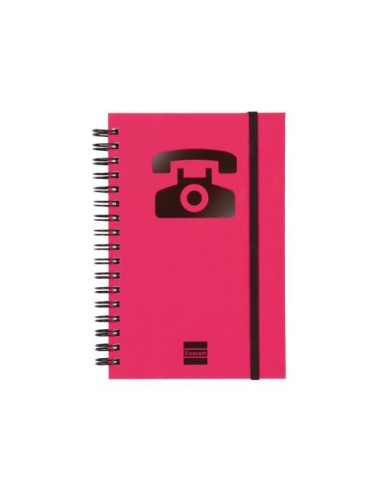 LISTIN TELEFONICO A5 FINOCAM CON ESPIRAL ROJO 8510698