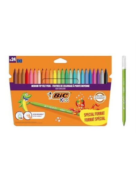 ROTULADORES BIC KID COULEUR  24 COLORES  BIC 9117373