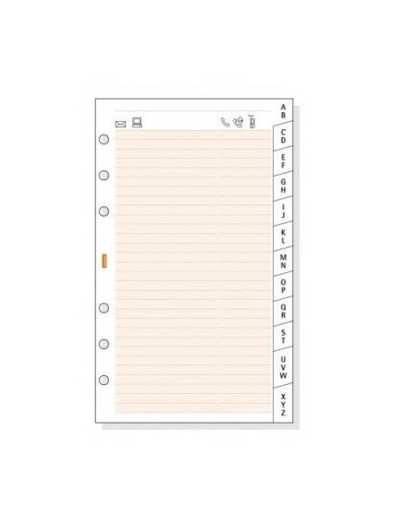 INDICE A-Z CARTULINA FINOCAN 609 C975 FINOCAM 1124907
