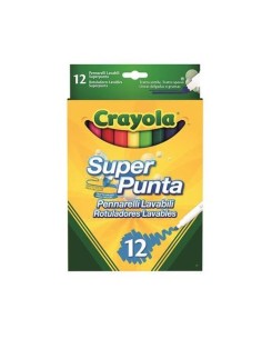 CAJA DE ROTULADORES CRAYOLA FINO DE 12 COLORES 7509