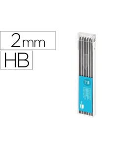MINAS LIDERPAPEL GRAFITO 2MM HB CAJA DE 12 UDS CSUR 49172