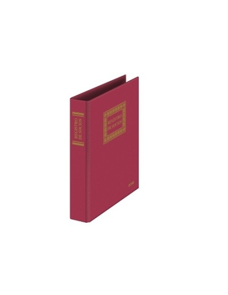 LIBRO REGISTRO DE SOCIOS DE HOJAS RECAMBIABLES MIQUELRIUS/ DOHE 09923 PD