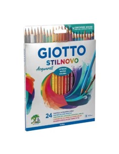 LAPICES ACUARELABLES STILNOVO GIOTTO C/24   FILA  255800