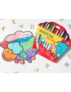 ROTULADORES GIOTTO SUPER BEBE CAJA DE 12 UDS. FILA F469900 CSUR 36356